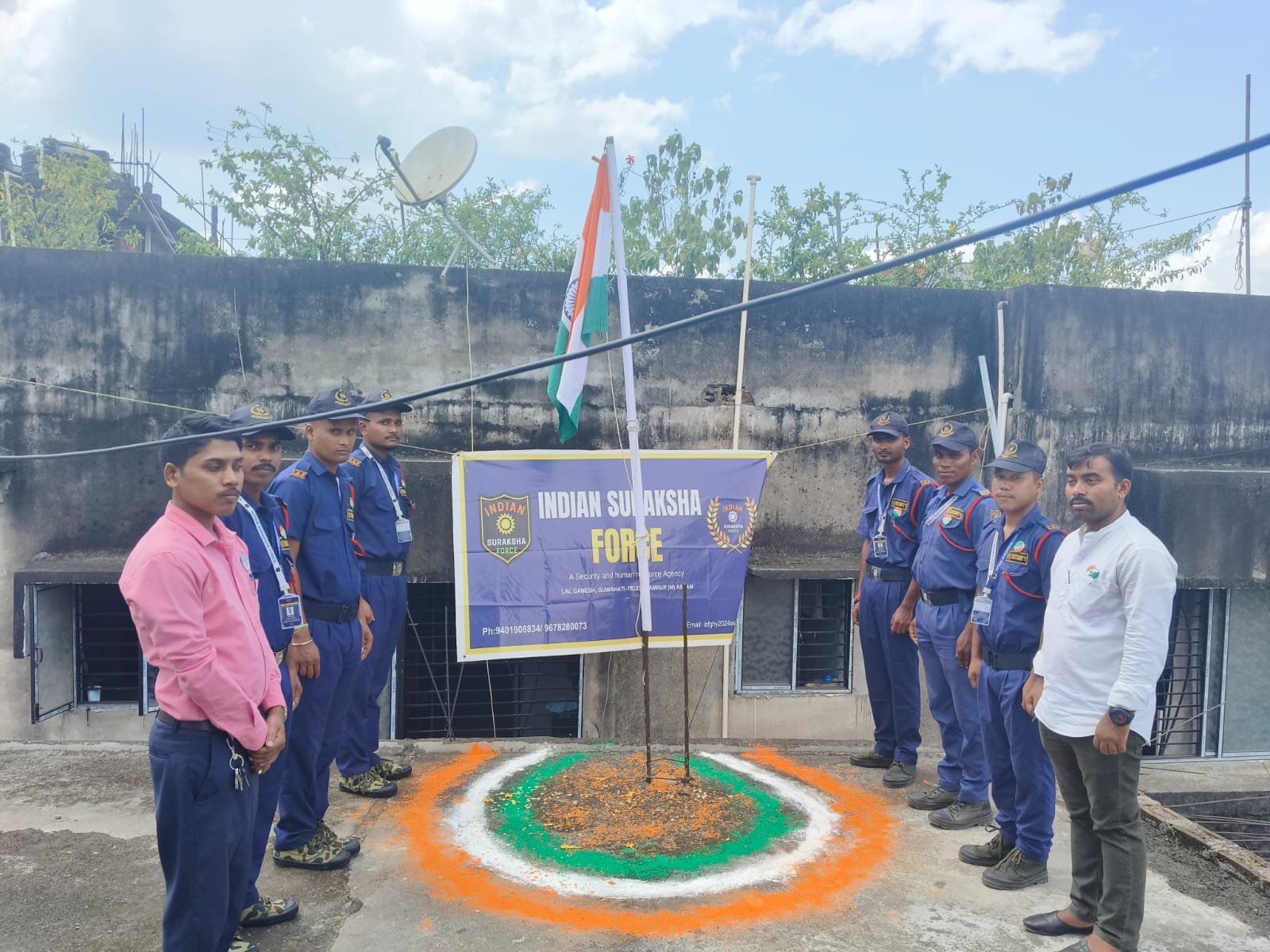 Indian Suraksha Force security team photo 6
